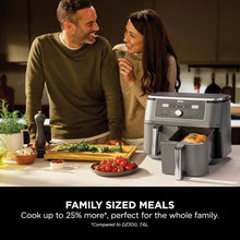 Buy Ecat Tech Ltd,Ninja MAX Dual Zone DZ400UK 9.5L Digital Air Fryer – 2 Drawers, 6-in-1, Air Fry, Max Crisp, Roast, Bake, Reheat, Dehydrate, Gun Metal Grey - Gadcet UK | UK | London | Scotland | Wales| Near Me | Cheap | Pay In 3 | Air Fryers