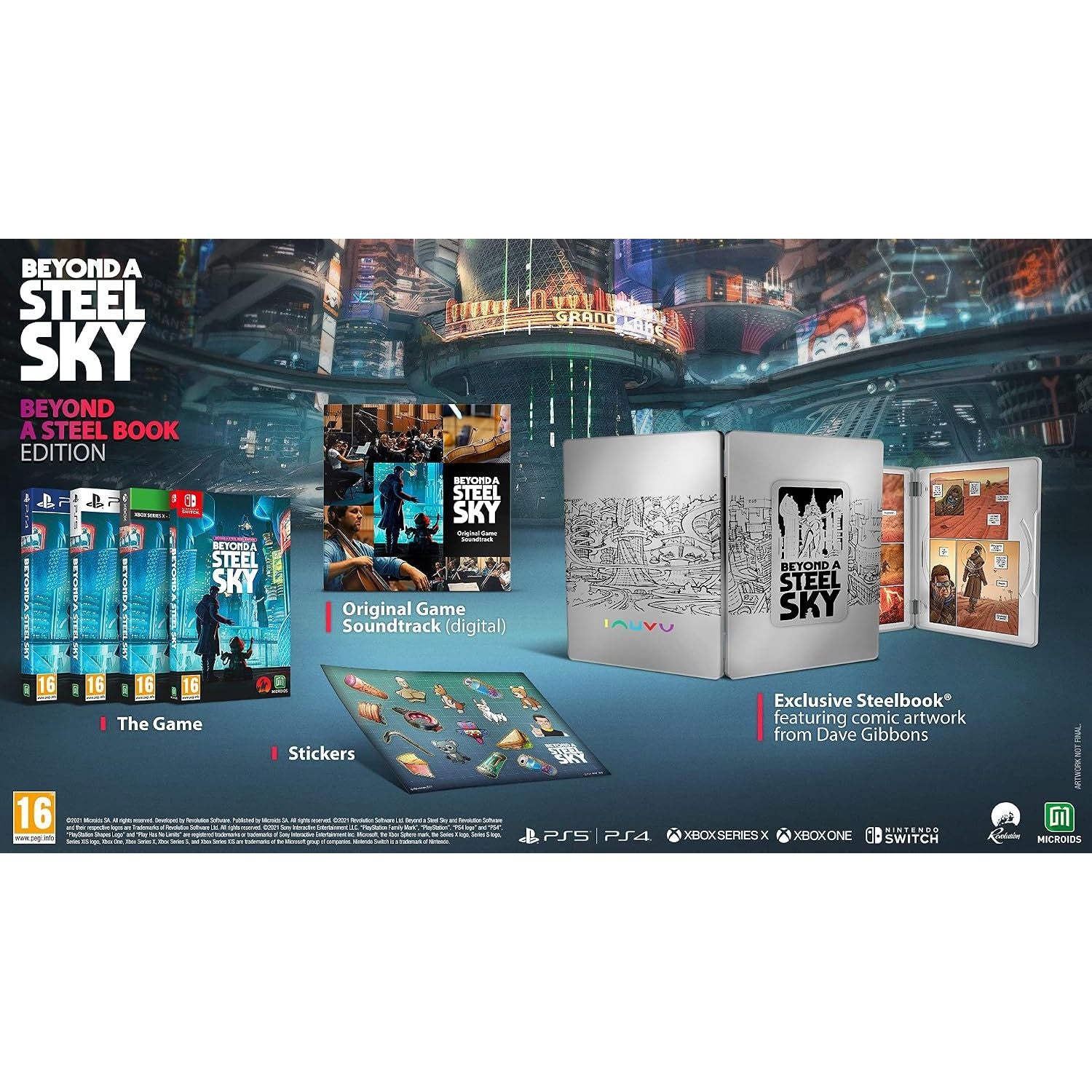 Beyond A Steel Sky - Steelbook Edition (Nintendo Switch)