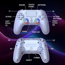 Buy Subsonic,Subsonic - Wireless Controller for PS5 with Programmable Paddles and LEDs, Vibration and Touch Function - PS5 Controller White - Gadcet UK | UK | London | Scotland | Wales| Near Me | Cheap | Pay In 3 | Home Game Console Accessories