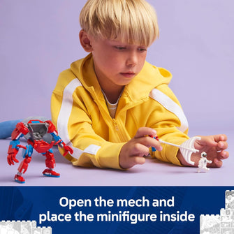 Buy LEGO,LEGO Marvel Spider-Man Mech vs. Anti-Venom - Super Hero Figure Building Toy with 2 Minifigures for Imaginative Role Play - Gift for 6 Plus Year Old Boys and Girls - Gadcet UK | UK | London | Scotland | Wales| Near Me | Cheap | Pay In 3 | Construction Set Toys