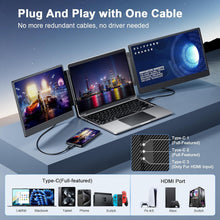 Buy Laptomo,Laptomo 14" Dual Screen Laptop Monitor Extender - 1080P FHD IPS Portable Screen for 13-17.3" Laptops, Compatible with Windows, Mac, Android, PS5 - Black - Gadcet UK | UK | London | Scotland | Wales| Near Me | Cheap | Pay In 3 | Computer Monitor Accessories