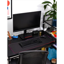 Buy SteelSeries,SteelSeries QcK Prism Cloth Gaming Mouse Pad - 2-zone RGB Illumination - Real-time Event Lighting - Optimized For Gaming Sensors - Size XL (900 x 300 x 2mm) - Black + RGB - Gadcet UK | UK | London | Scotland | Wales| Near Me | Cheap | Pay In 3 | Mouse Pads