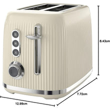 Buy BREVILLE,Breville Bold Vanilla Cream 2-Slice Toaster with High-Lift and Wide Slots | Cream and Silver Chrome - Gadcet UK | UK | London | Scotland | Wales| Ireland | Near Me | Cheap | Pay In 3 | Electronics