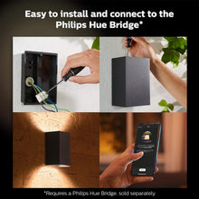 Buy Philips Hue,Philips Hue Resonate White and Colour Ambiance LED Smart Outdoor Wall Light, Black, Compatible with Alexa, Google Assistant and Apple HomeKit - Gadcet UK | UK | London | Scotland | Wales| Ireland | Near Me | Cheap | Pay In 3 | Home & Garden