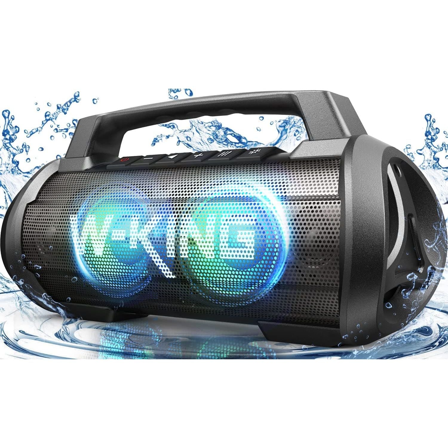 Buy W-king,W-KING Outdoor Portable Speaker Bluetooth Waterproof with Lights - 70W Loud Bluetooth Speaker Wireless - Gadcet.com | UK | London | Scotland | Wales| Ireland | Near Me | Cheap | Pay In 3 | Speakers