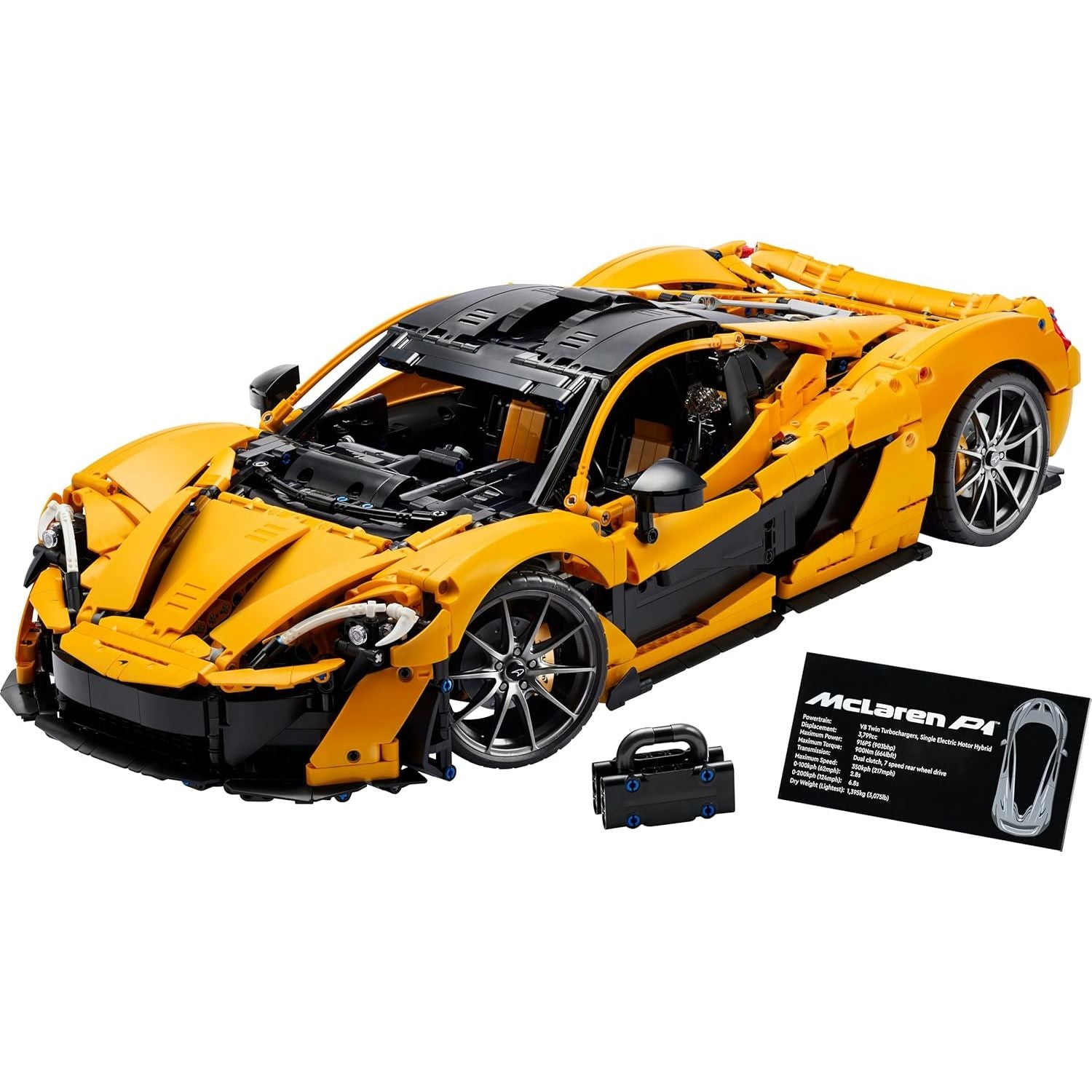 Buy LEGO,LEGO Technic McLaren P1 Hypercar Building Set (42172) – V8 Piston Engine, 7-Speed Gearbox, Collectible Scale Model for Adults - Gadcet UK | UK | London | Scotland | Wales| Near Me | Cheap | Pay In 3 | Toys & Games