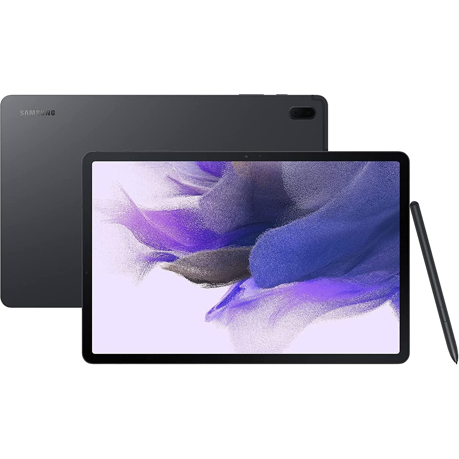 Samsung,Samsung Galaxy Tab S7 FE - 12.4” 5G 64GB Storage, 4GB RAM, Mystic Black/Grey - Unlocked - Gadcet.com