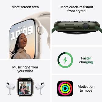 Apple Watch Series 7 (GPS, 45mm) – (PRODUCT)RED Aluminium Case with (PRODUCT)RED Sport Band – Advanced Health & Fitness Smartwatch
