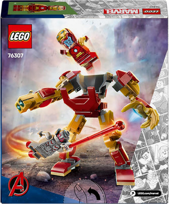 Buy LEGO,LEGO Marvel Iron Man Mech vs. Ultron - Buildable Super Hero Toy with 2 Minifigures - Build-and-Play Figure Set - Avengers Birthday Gift for 6 Plus Year Old Boys & Girls - Gadcet UK | UK | London | Scotland | Wales| Near Me | Cheap | Pay In 3 | Interlocking Blocks