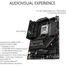 ASUS ROG Strix B650E-F Gaming WiFi ATX Motherboard – AMD AM5, DDR5, PCIe 5.0, WiFi 6E, USB-C, Aura Sync RGB