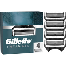 Buy Gillette,Gillette Intimate Razor Blades Men, 4 Razor Blade Refills with Lubrastrip, Formulated for Pubic Hair, Gentle and Easy to Use, Dermatologist Tested - Gadcet UK | UK | London | Scotland | Wales| Near Me | Cheap | Pay In 3 | Shaving & Grooming