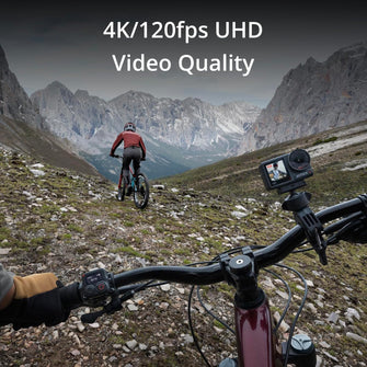 DJI Osmo Action 4 Adventure Combo – 4K/120fps Waterproof Camera, 1/1.3" Sensor, 155° FOV, 10-bit D-Log M, 3 Extra Batteries