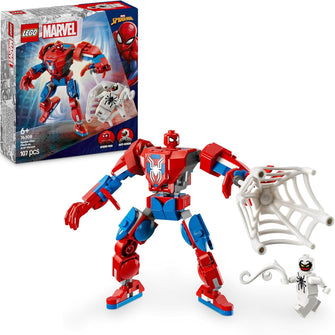 Buy LEGO,LEGO Marvel Spider-Man Mech vs. Anti-Venom - Super Hero Figure Building Toy with 2 Minifigures for Imaginative Role Play - Gift for 6 Plus Year Old Boys and Girls - Gadcet UK | UK | London | Scotland | Wales| Near Me | Cheap | Pay In 3 | Construction Set Toys