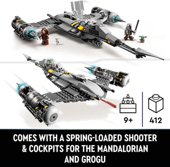 Buy LEGO,LEGO 75325 Star Wars The Mandalorian's N-1 Starfighter Building Toy, The Book of Boba Fett, Gift idea for Kids, Boys & Girls Age 9 Plus with Baby Yoda and Droid Figures - Gadcet UK | UK | London | Scotland | Wales| Ireland | Near Me | Cheap | Pay In 3 | Toys & Games