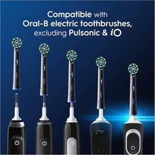 Oral-B Pro Cross Action Toothbrush Heads Black – 8 Pack Replacement Brush Heads