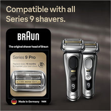 Buy Braun,Braun Series 9 ORIGINAL Electric Shaver Replacement Head, Easily Attach Your New Shaver Head, Also Compatible with Series 9 Pro Electric Razors, 94M, Silver - Gadcet UK | UK | London | Scotland | Wales| Near Me | Cheap | Pay In 3 | Electric Razor Accessories