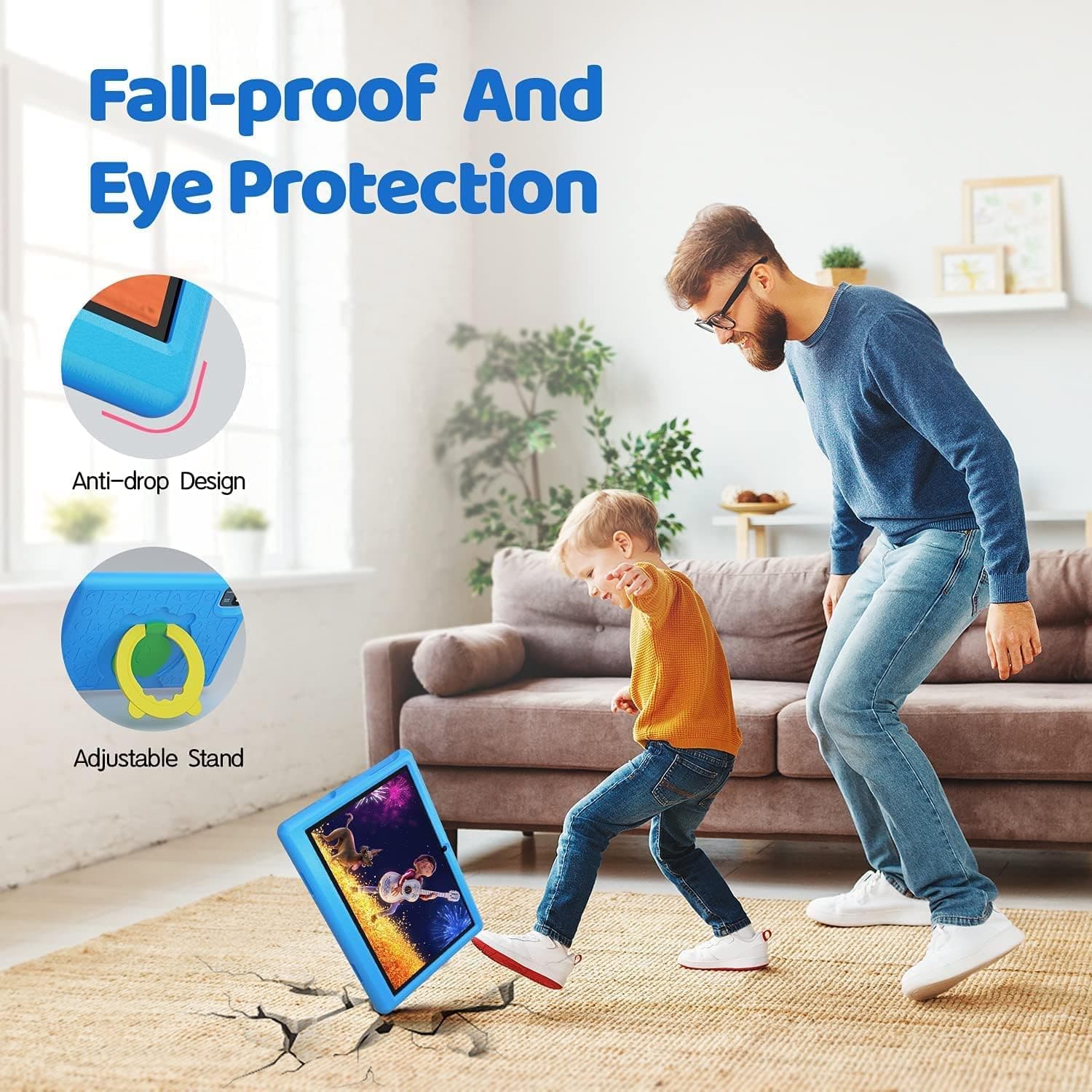 Buy Nicewise,Nicewise Tablet [KT1006] - 10.1 Inch - 32GB Storage - 2GB RAM -  Quad Core Processor - Parental Control Kidoz WiFi - Blue - Gadcet UK | UK | London | Scotland | Wales| Ireland | Near Me | Cheap | Pay In 3 | Tablet Computers