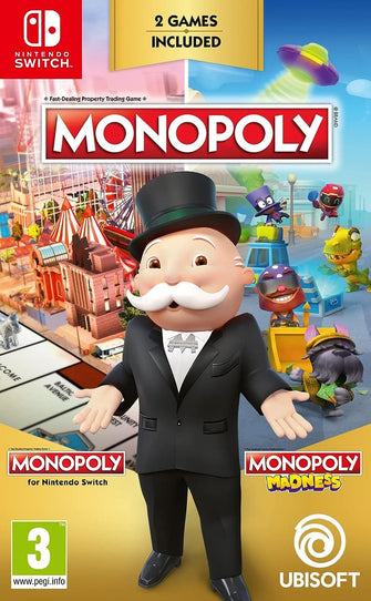 Buy Nintendo,Monopoly + Monopoly Madness (Nintendo Switch) - Gadcet UK | UK | London | Scotland | Wales| Ireland | Near Me | Cheap | Pay In 3 | Games