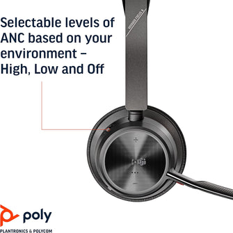Buy Plantronics,Poly Voyager Focus 2 UC USB-A Headset – Bluetooth Stereo Headset with Boom Mic, Active Noise Canceling, PC/Mac Compatible, Teams Certified, Zoom Ready - Gadcet UK | UK | London | Scotland | Wales| Near Me | Cheap | Pay In 3 | Headphones & Headsets