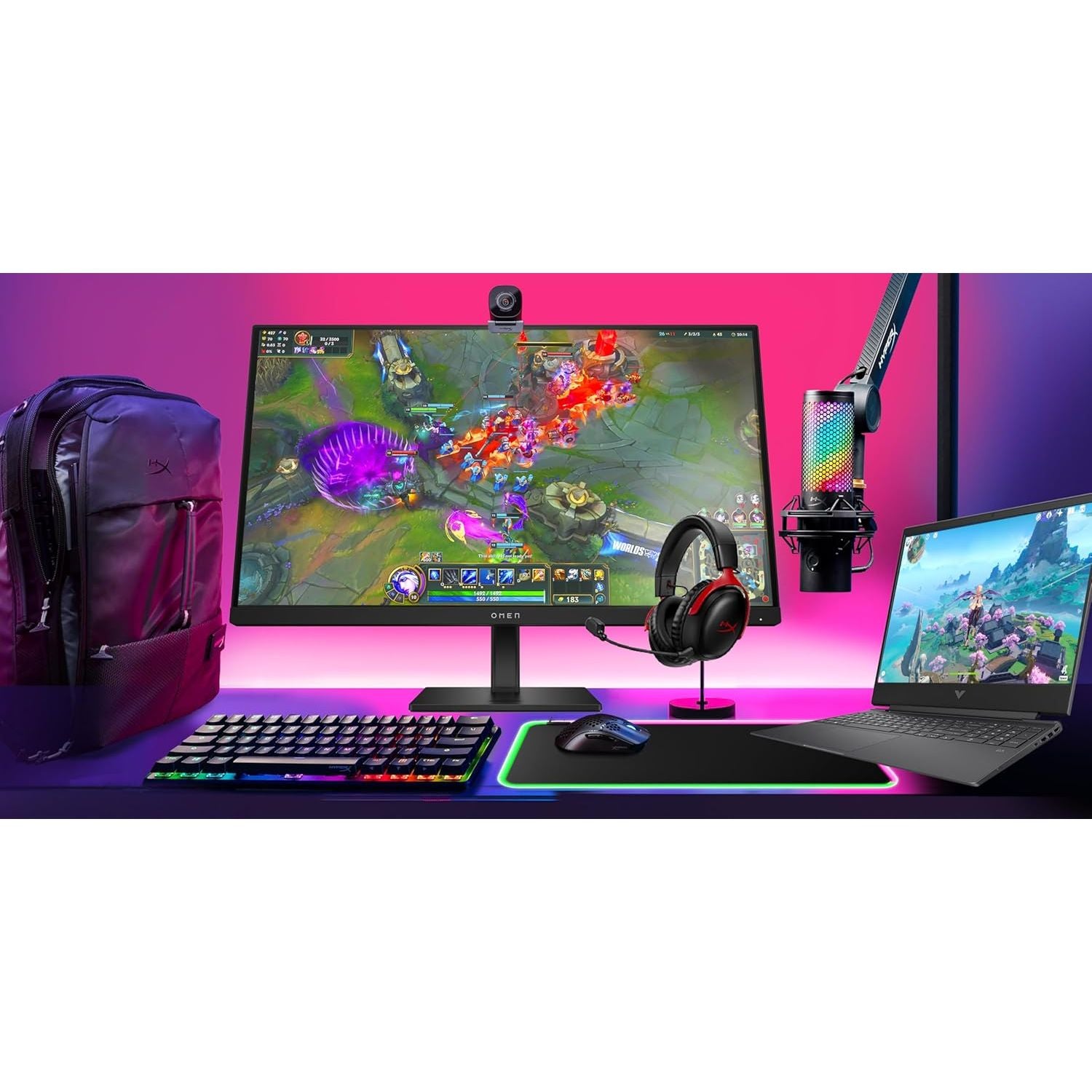Buy HyperX,HyperX QuadCast S USB Microphone – RGB Lighting, Shock Mount, Onboard Controls, USB-C, for PC & Mac – Black - Gadcet UK | UK | London | Scotland | Wales| Near Me | Cheap | Pay In 3 | Microphones