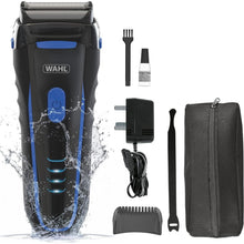 Buy WAHL,Wahl Clean and Close, Men’s Shaver, Electric Shavers for Men, Beard Shaving, Face Shaver, Flex Foil, Waterproof, Easy Clean, Rubber Grip, LED Power Display, Black and Blue - Gadcet UK | UK | London | Scotland | Wales| Near Me | Cheap | Pay In 3 | Shaving & Grooming
