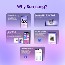 Samsung Galaxy A07 5G 64GB 4GB RAM Dual SIM Unlocked Smartphone – Light Violet