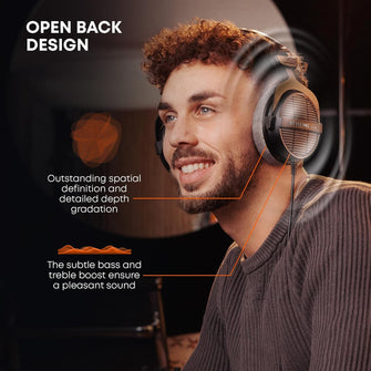 Beyerdynamic DT990 PRO Open Dynamic Studio 250 Ohm Headphones