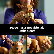 LEGO Pokémon Eevee Figure Building Set for Adults 72151