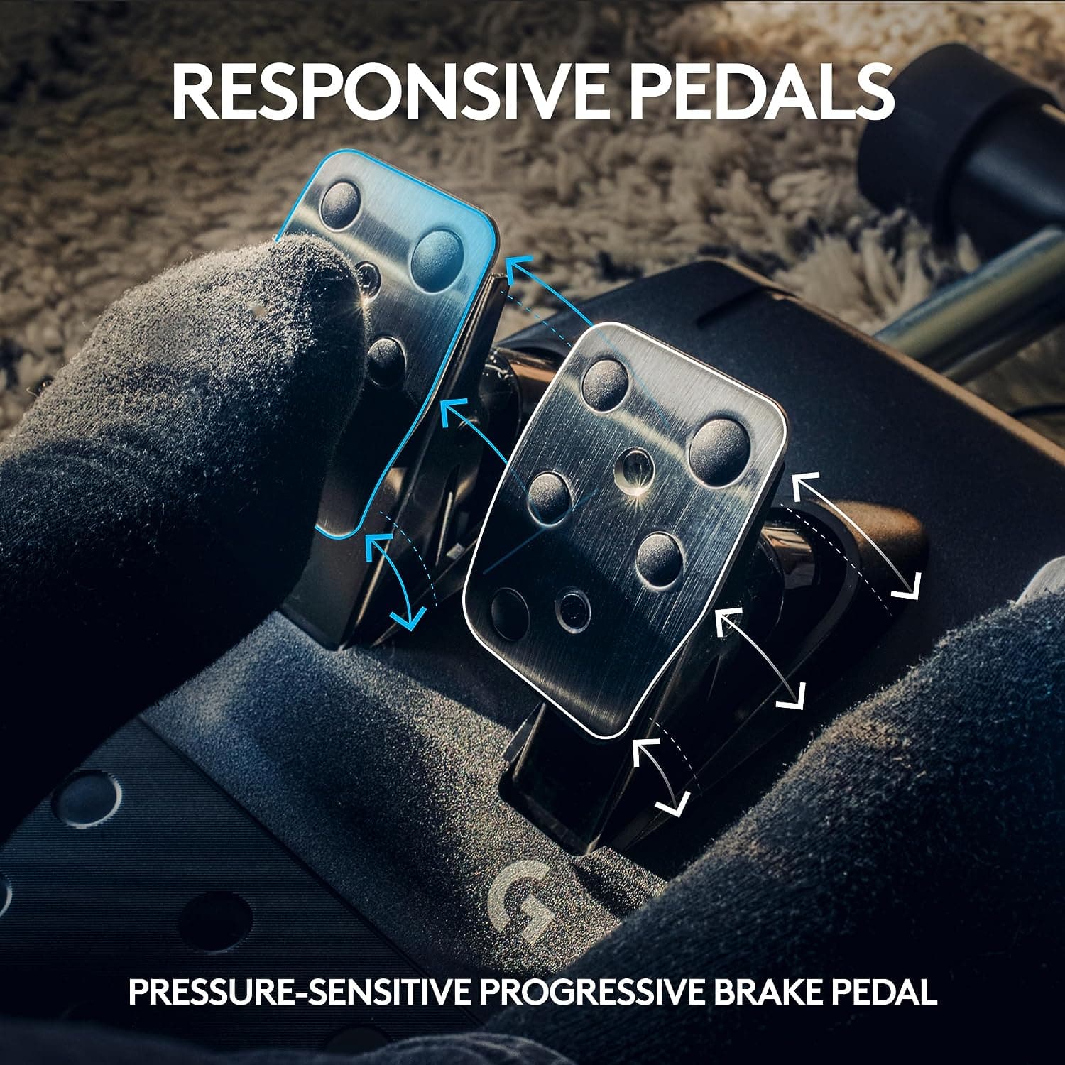 Buy Logitech,Logitech G923 Racing Wheel and Pedals, TRUEFORCE up to 1000 Hz Force Feedback, Responsive Pedal, Dual Clutch Launch Control, Genuine Leather Wheel Cover, for Xbox Series X|S|One, PC - Black - Gadcet UK | UK | London | Scotland | Wales| Ireland | Near Me | Cheap | Pay In 3 | Electronics