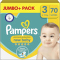 Buy Pampers,Pampers Premium Protection New Baby Jumbo Pack Size 3, 6-10kg, 70 Nappies - Gadcet UK | UK | London | Scotland | Wales| Ireland | Near Me | Cheap | Pay In 3 | Health & Beauty