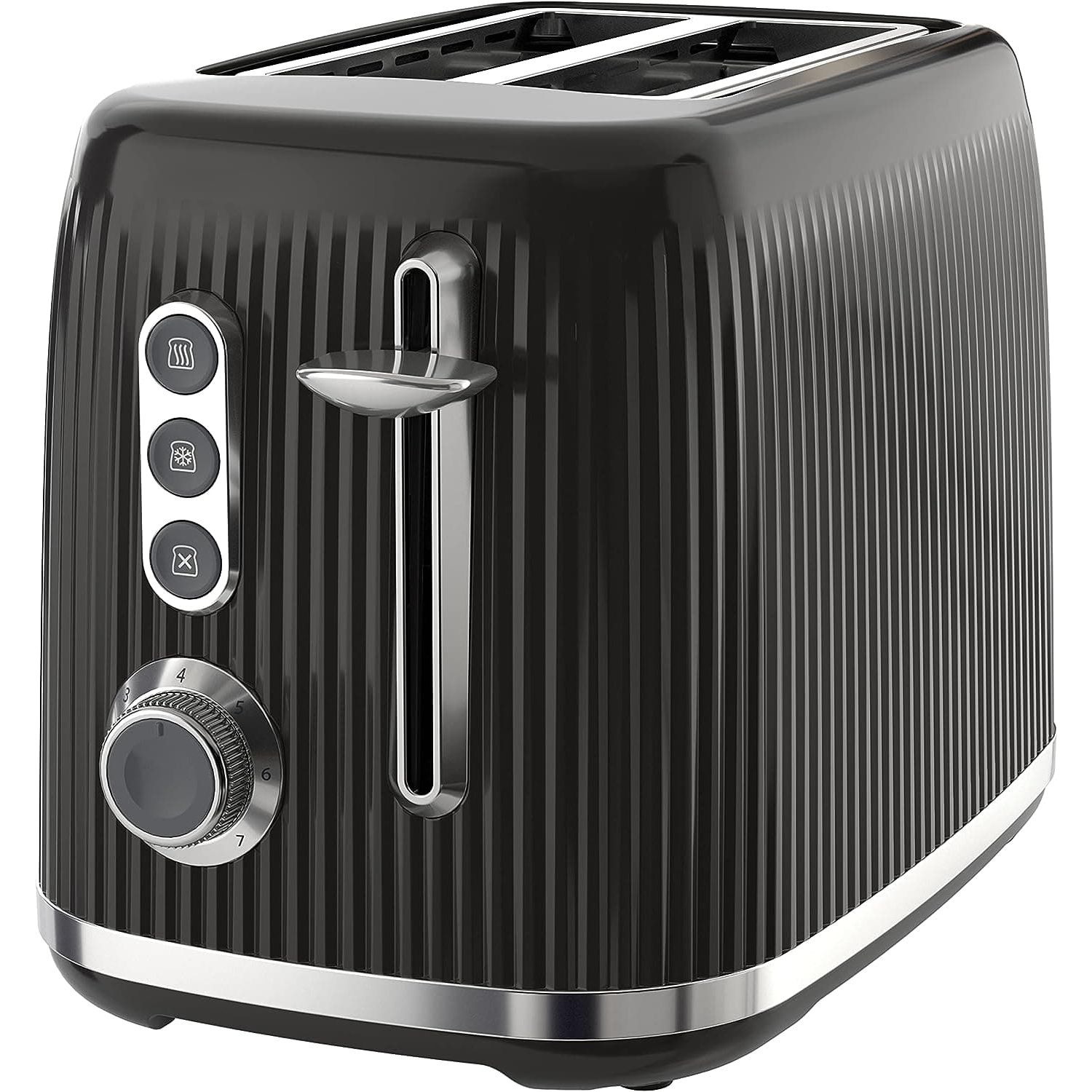 Buy BREVILLE,Breville Bold Black 2-Slice Toaster with High-Lift and Wide Slots | Black and Silver Chrome - Gadcet UK | UK | London | Scotland | Wales| Ireland | Near Me | Cheap | Pay In 3 | Electronics