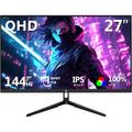 Buy Z-Edge,Z-Edge 27-Inch QHD Gaming Monitor, 144Hz, 2K 2560x1440 IPS, 1ms MPRT, Black - Gadcet UK | UK | London | Scotland | Wales| Near Me | Cheap | Pay In 3 | Computer Monitors