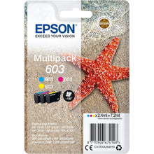 Buy Epson,Epson 603 Starfish Genuine Multipack, 3-Colours Ink Cartridges - Gadcet UK | UK | London | Scotland | Wales| Near Me | Cheap | Pay In 3 | Toner & Inkjet Cartridges
