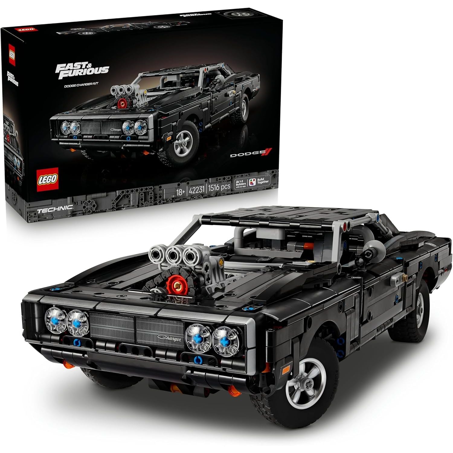 LEGO Technic Fast and Furious Dodge Charger R/T Car 42231