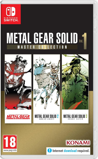 Buy Nintendo,Konami Metal Gear Solid: Master Collection Vol. 1 – Nintendo Switch (Black) - Gadcet UK | UK | London | Scotland | Wales| Near Me | Cheap | Pay In 3 | Video Game Software