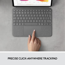 Logitech iPad Air 4th Gen Folio Keyboard Case - Grey - 4