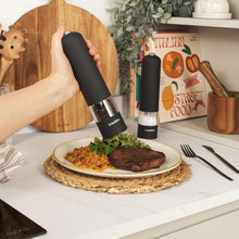 Buy Salter,Salter 7524 BKXR Electric Salt & Pepper Grinder Set – Battery Powered, One-Touch Operation, Ceramic Mechanism, Soft Touch Finish, BPA-Free - Gadcet UK | UK | London | Scotland | Wales| Near Me | Cheap | Pay In 3 | Kitchen & Home Appliances