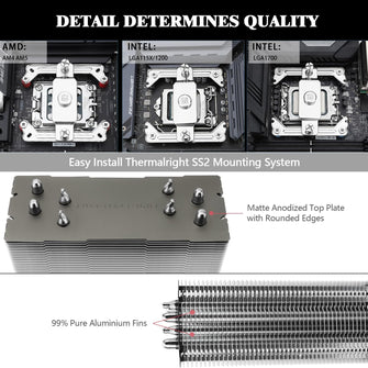 Buy Thermalright,Thermalright Assassin Spirit 120 V2 Plus CPU Air Cooler - Gadcet UK | UK | London | Scotland | Wales| Ireland | Near Me | Cheap | Pay In 3 | Computer System Cooling Parts