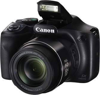 Buy Canon,Canon PowerShot SX540 HS, 20.3MP Digital Camera, Black - Gadcet UK | UK | London | Scotland | Wales| Near Me | Cheap | Pay In 3 | Digital Cameras