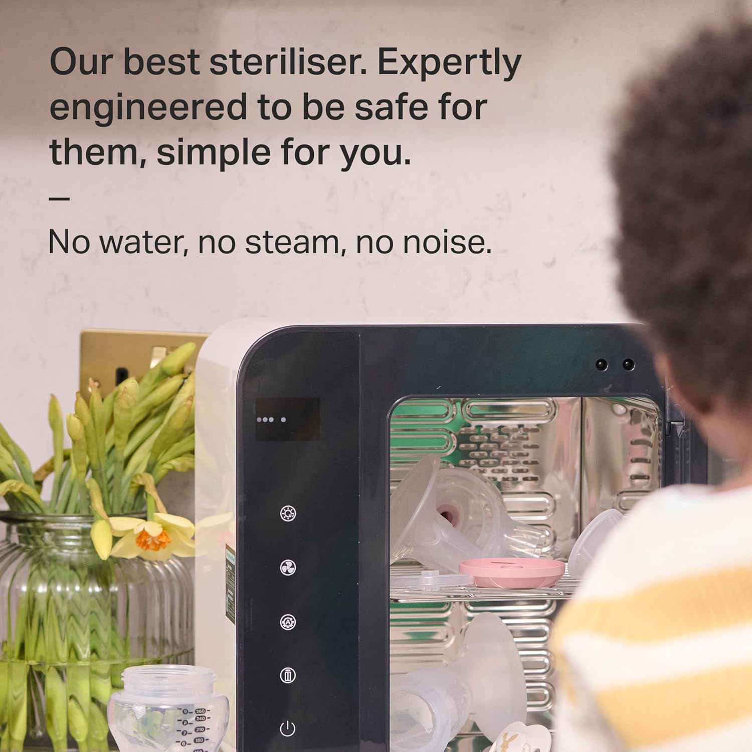 Buy Tomme Tippee,Tommee Tippee Ultra UV Steriliser, Dryer & Storage – Black - Gadcet UK | UK | London | Scotland | Wales| Near Me | Cheap | Pay In 3 | Sterilizers