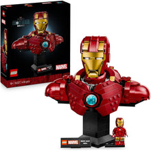 Buy Lego,LEGO® Marvel Iron Man MK4 Bust (76327) – Adult Display Model with Tony Stark Minifigure - Gadcet UK | UK | London | Scotland | Wales| Near Me | Cheap | Pay In 3 | Toy