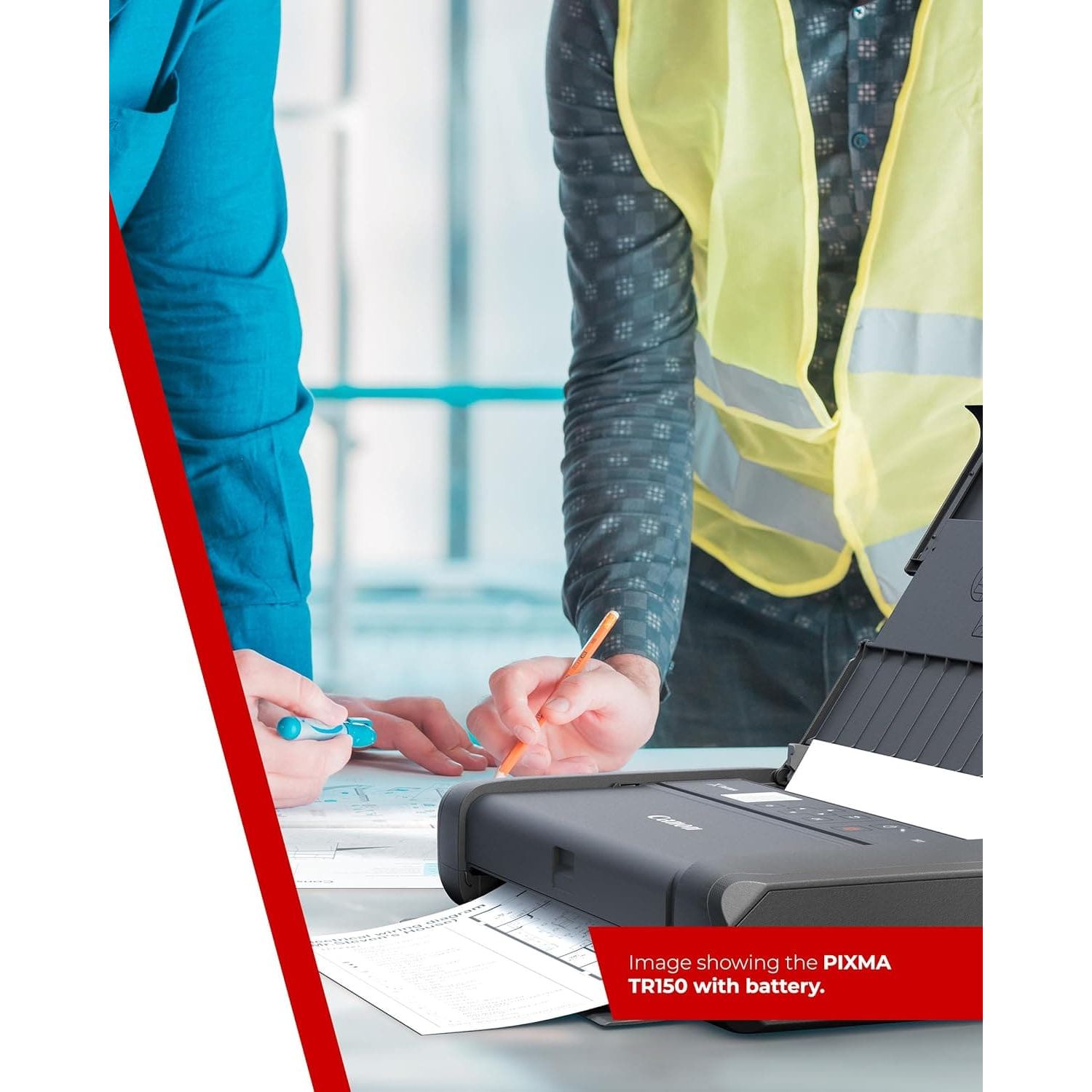 Buy Canon,Canon PIXMA TR150 Wireless Portable Color Inkjet Printer w/ Battery - A4 | Wi-Fi 2.4 & 5 GHz, Smartphone Printing, USB Charge | Compatible with iOS, Android, Windows - Gadcet UK | UK | London | Scotland | Wales| Near Me | Cheap | Pay In 3 | Printers, Copiers & Fax Machines