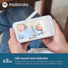 Buy Motorola,Motorola Nursery VM35-2 / Ease 35 Twin Baby Monitor with 2 Cameras 5.0 Inch Video Baby Monitor Display Split Screen Display Night Vision TwoWay Communication Lullabies Zoom Room Temperature, White - Gadcet.com | UK | London | Scotland | Wales| Ireland | Near Me | Cheap | Pay In 3 | Monitors