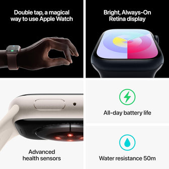 Buy Apple,Apple Watch Series 9 [GPS 41mm] Smartwatch with Midnight Aluminum Case with Midnight Sport Band S/M - Gadcet UK | UK | London | Scotland | Wales| Near Me | Cheap | Pay In 3 | Watches