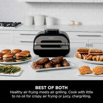 Ninja Foodi Max AG551UK Health Grill & Air Fryer - Grey