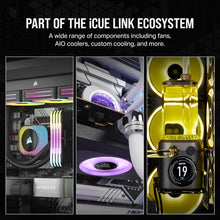 Buy Corsair,Corsair iCUE LINK RX120 RGB 120mm PWM Fan - Magnetic Dome Bearing - Black (Single) - Gadcet UK | UK | London | Scotland | Wales| Near Me | Cheap | Pay In 3 | Electronics