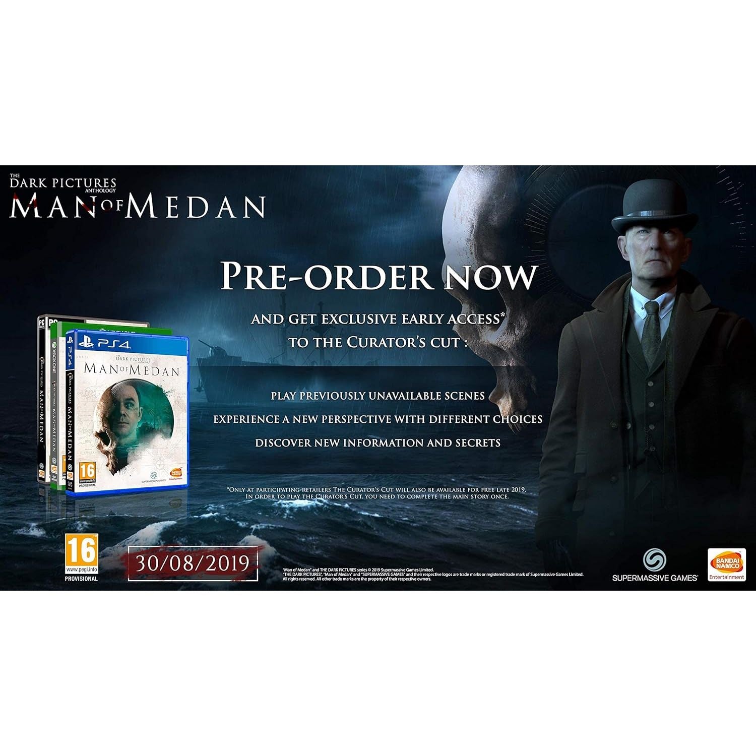 Buy Xbox One,The Dark Pictures Anthology: Man of Medan – Xbox One Game - Gadcet UK | UK | London | Scotland | Wales| Near Me | Cheap | Pay In 3 | Video Game Software