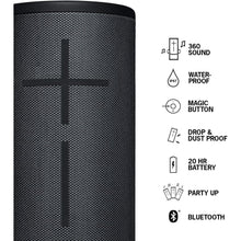 Buy Ultimate Ears,Ultimate Ears MEGABOOM 3 Wireless Bluetooth Speaker (Powerful Sound + Thundering Bass, Bluetooth, Magic Button, Waterproof, Battery 20 hours, Range 45 m) - Night Black - Gadcet UK | UK | London | Scotland | Wales| Ireland | Near Me | Cheap | Pay In 3 | Bluetooth Speakers