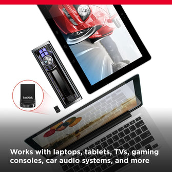 SanDisk Ultra Fit USB 3.2 Flash Drive 128GB – Compact, High-Speed Storage