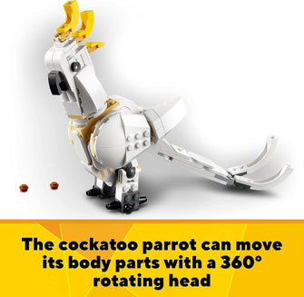 Buy LEGO,LEGO 31133 Creator 3in1 White Rabbit Animal Toy Building Set, Bunny to Seal and Parrot Figures, Bricks Construction Toys for Kids Aged 8 Plus Years Old - Gadcet UK | UK | London | Scotland | Wales| Ireland | Near Me | Cheap | Pay In 3 | Toys & Games